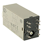 RELE TEMPORIZZATO PROGRAMMABILE A INNESTO, 2 CONTATTI 5A 250VAC, BOBINA 24VDC