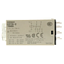 RELE TEMPORIZZATO PROGRAMMABILE A INNESTO, 2 CONTATTI 5A 250VAC, BOBINA 24VDC